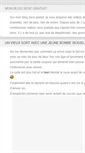Mobile Screenshot of mon-blog-sexe.net